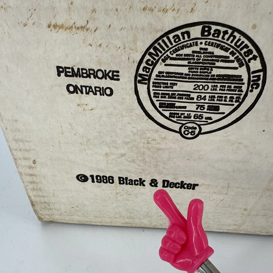 复古 全新带盒 1986 Black & Decker 12 英寸硬铸煎锅电动煎锅 SK45D — 第 4/4 张图片