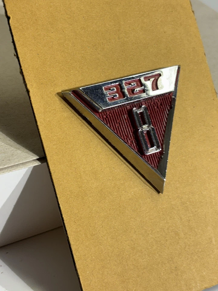 Pontiac canadiense 1968-69, Beaumont, emblema de guardabarros Acadian 327, 3405389 Foto 2 de 4