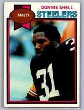 1979 Topps #411 Donnie Shell Cream Colored Back