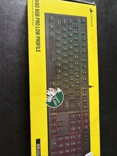 Corsair K60 RGB Pro Low Profile Mechanical Gaming Keyboard UK Layout Open Box