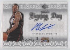 2008-09 SP Rookie Threads Signing Day Marreese Speights #SD-MS Auto 0ex8