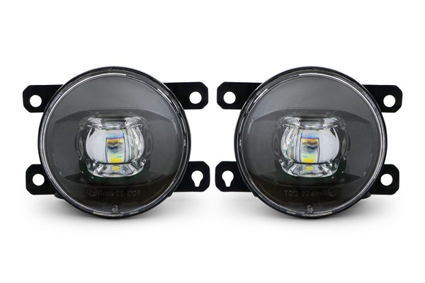 FüR Peugeot 207 CC Front Nebelscheinwerfer Set LED Gelb 07-09 DTM GT Look-image