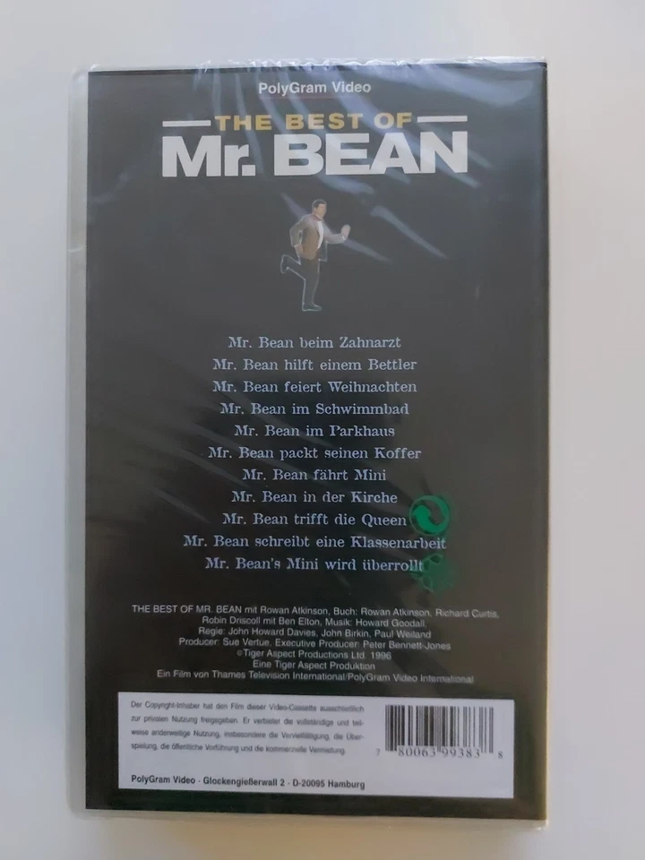 VHS Videokassette OVP, The Best Of Mr Bean, Original mit Untertiteln - Bild 2 von 4