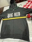 Wicked!!! New Universal Studios Wicked Elfaba Glinda Zip up Hoodie Unisex (SM) — photo 10