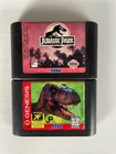 Jurassic Park Sega Genesis Bundle, Jurassic Park And Lost World Jurassic Park