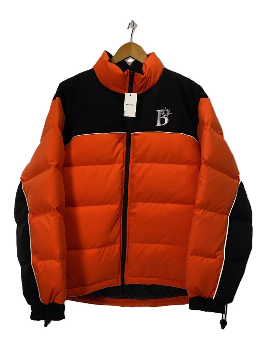 BoTT B Logo Down Jacket, Medium, Polyester, ORN 2… - image 1