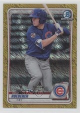 2020 Bowman Chrome Prospects Gold Shimmer Refractor 40/50 Cole Roederer 06mc