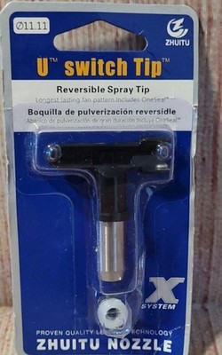 ZHUITU LTX 11.11 H 12C, Reversible Sprayer - U SWITCH TIP - NEW FACTORY SEALED