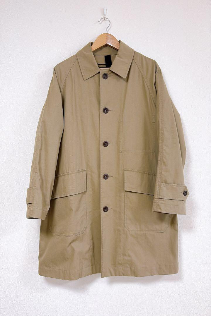 MHL. MARGARET HOWELL PROOFED COTTON NYLON TWILL Balmacaan MHL. MARGARET HOWELL PROOFED COTTON NYLON TWILL Balmacaan