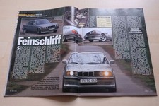 Rallye Racing 08/1989 BMW 530i E34 von Hupfeld mit 206PS im TEST auf 2 Seiten