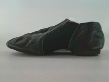 Dance Shoes No Brand Black 1M Big Kid Side Elastic Leather