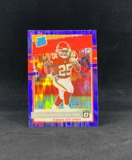 CLYDE EDWARDS-HELAIRE 2020 DONRUSS OPTIC PURPLE FLASH HOLO ROOKIE RC #171