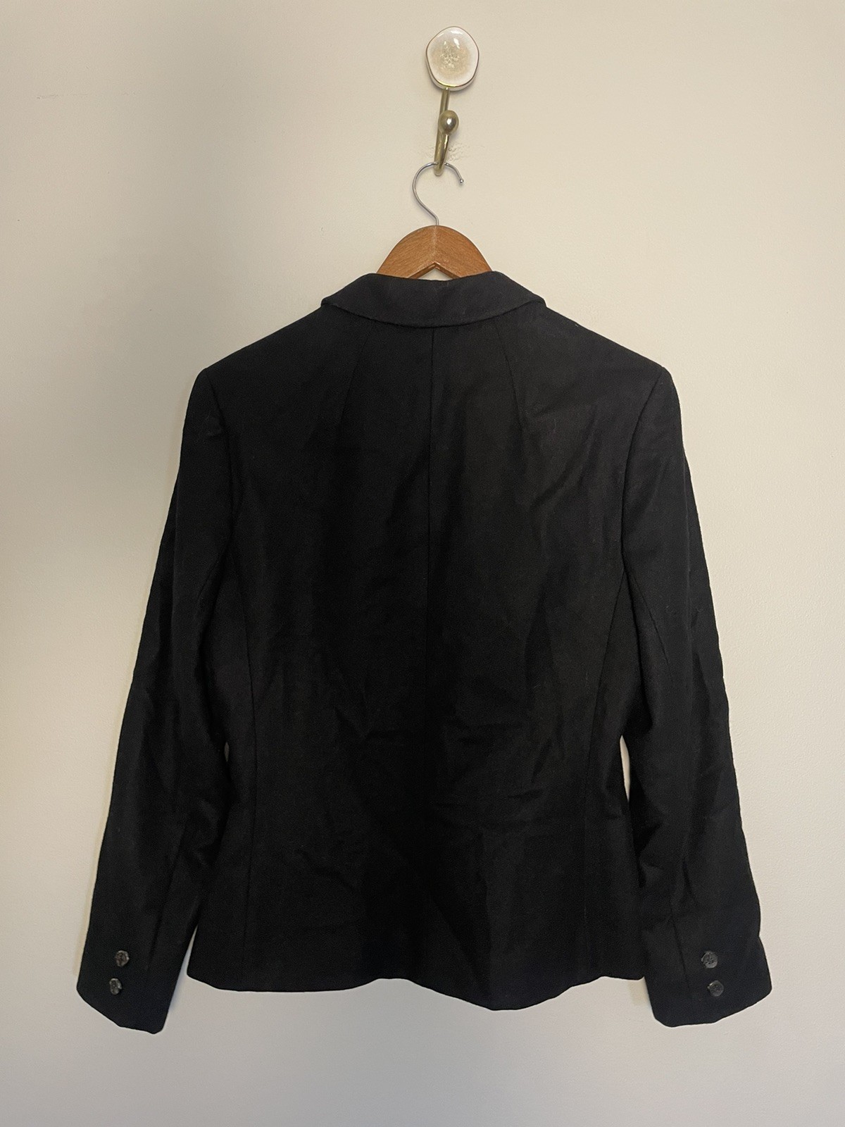 VTG Pendleton Woolmark Black Lined Blazer. Size S… - image 7