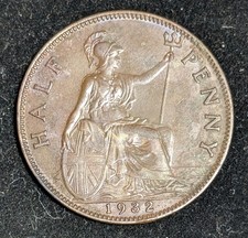 1932 Great Britain 1/2 (Half) Penny Circulated KM# 837