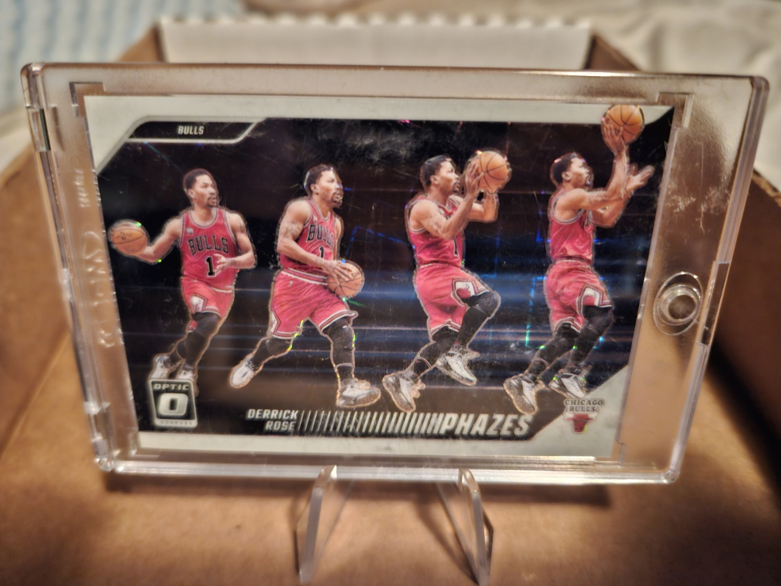 Panini Donruss Optic Derrick Rose Phazes Prizm #9 Chicago Bulls 2024-25 Card