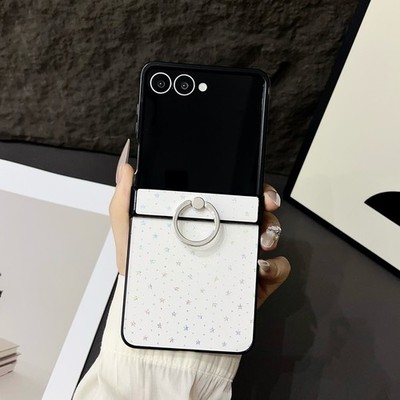 Handyhülle Für Samsung Galaxy Z Flip7 FE Flip6 Flip5 4 Stoßfeste Ringhalter Case