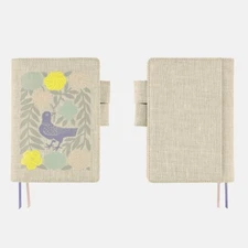 Hobonichi Techo NoteBook Cover Bird, Flower, Willow Makoto Kagoshima A6 2018 New