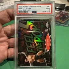 RANDY ORTON - TOPPS CHROME WWE 2025 - FEEL THE POP SSP - HOBBY #FTP-RO