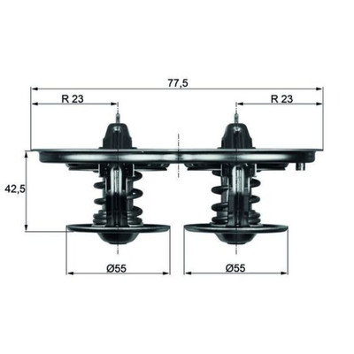 Thermostat Kühlmittel MAHLE TX 32 85D Kühlung