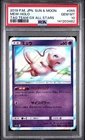 2019 POKEMON JAPANESE SUN & MOON TAG TEAM GX ALL STARS #055 MEW-HOLO PSA 10