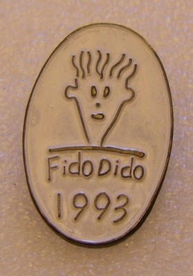 PIN's 7UP SEVEN 7 UP FIDO DIDO 1993 Vintage Pin Badge