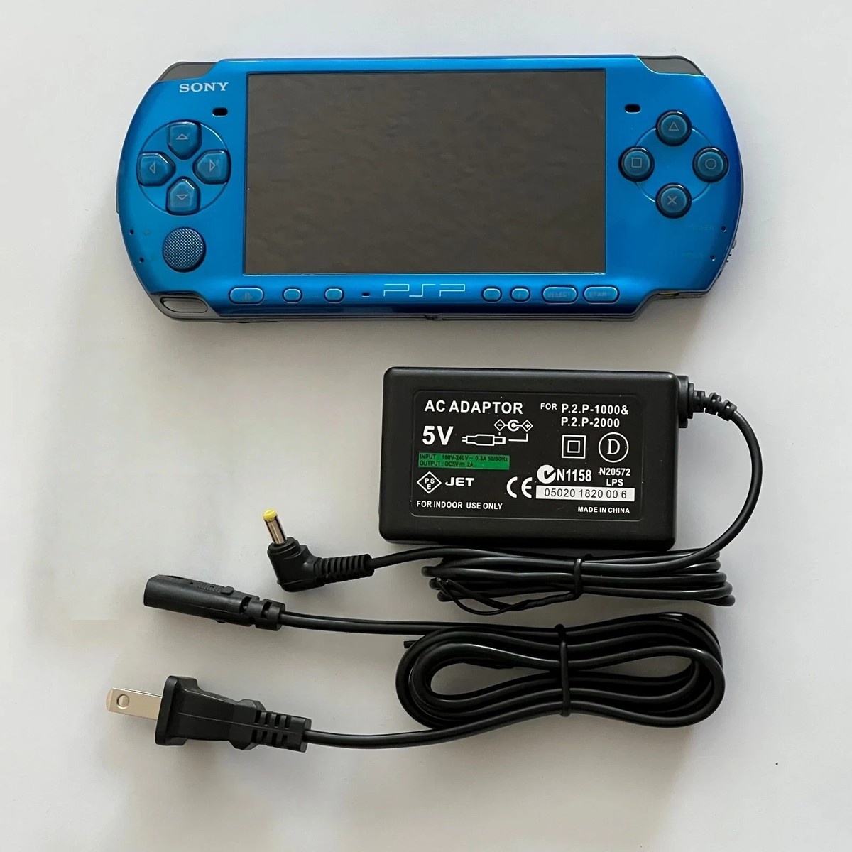 PSP-1000カセット付き Sony PSP 3000 PSP 1000 System Bundle w/ 64gb & QUALITY