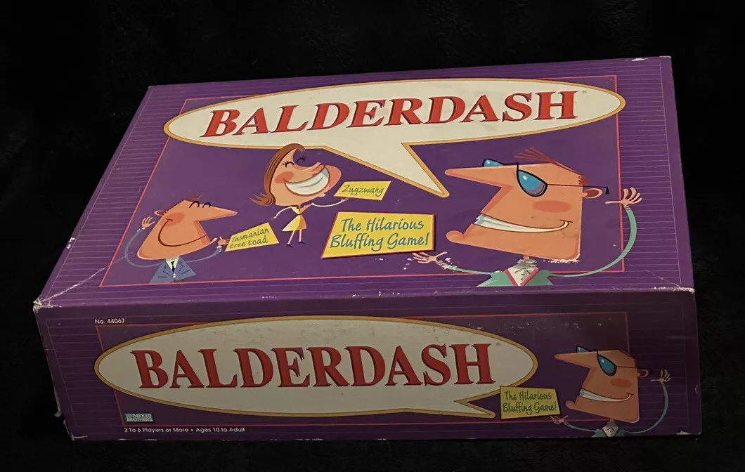 Vintage 1995 BALDERDASH GAME by Parker Brothers 