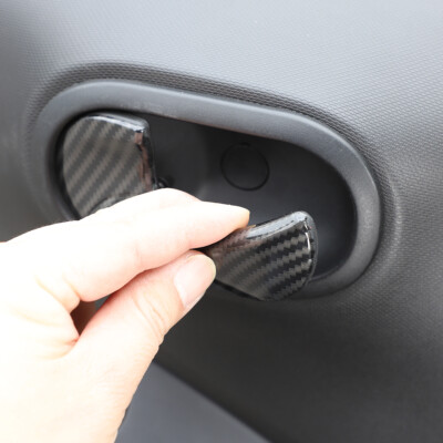 Inner Türgriff Blende Red Carbon Fiber Abdeckung Passend Für Corvette