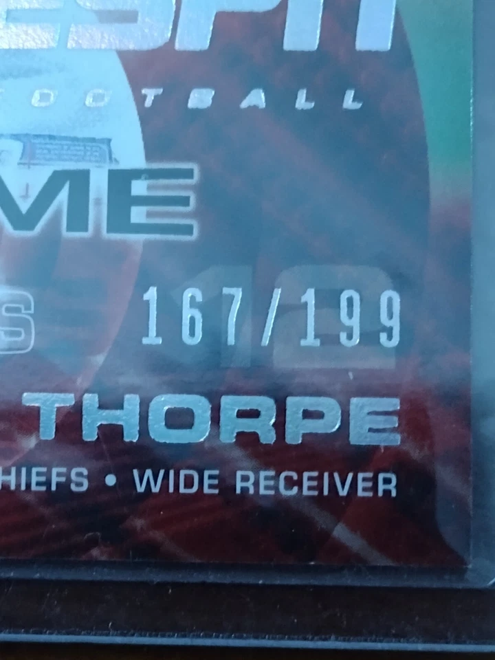 2005 Upper Deck ESPN - Holofoil #118 Craphonso Thorpe /199 (RC) - Image 2 of 3