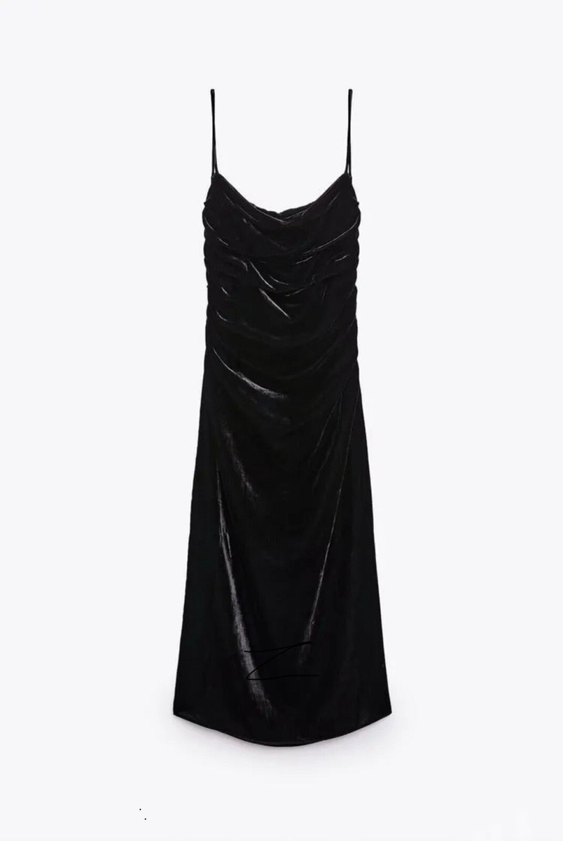 Vestidos Elegantes Zara Vestido Tirantes Negro Vestido Zara Outfit