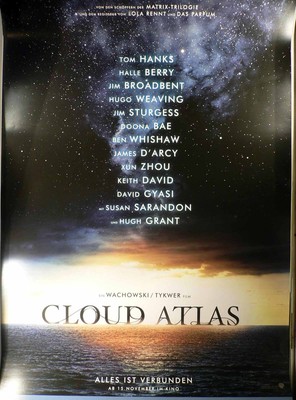 Cloud Atlas - Teaser -  Filmposter A1 84x60cm gerollt