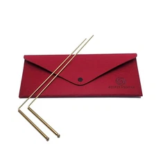 Brass Dowsing Rods - 2Pcs Divining Rods with Bag - Witching Sticks, Spirit Ro...