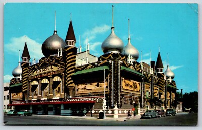 Postcard The World's Only Corn Palace, Mitchell South Dakota Posted 1959