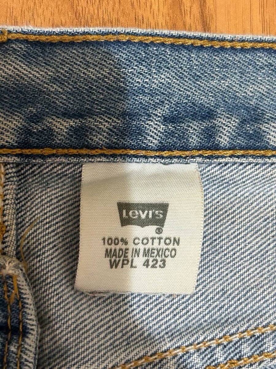 Vintage Y2K Levis 501 XX Jeans Men 33x32 (32x29) Blue Straight Leg