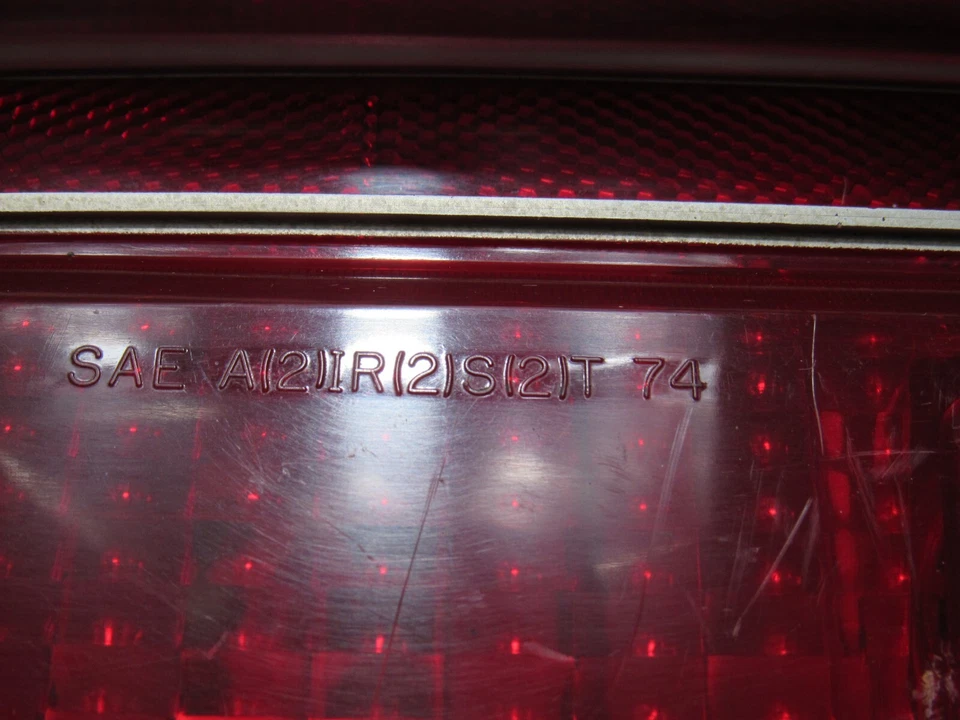 Chevrolet Malibu Chevelle 1974 luces traseras par lentes carcasa juntas Laguna Q57J Foto 3 de 4