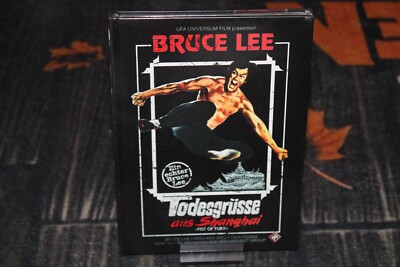 Todesgrüsse aus Shanghai - Mediabook (Blu-Ray) (BRUCE LEE) NEU !!!