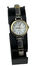 Carriage By Timex Watch Women's 2-Tone SS Expansion Band - New Battery - Running