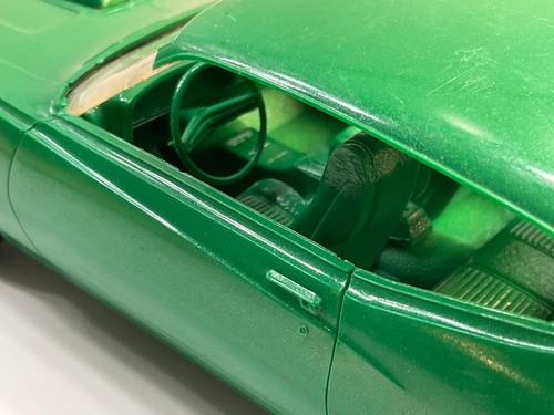 VINTAGE 1:25 SCALE 1970 FORD TORINO COBRA DEALER PROMO CAR - GREEN - READ AD - Picture 9 of 22