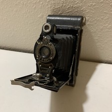 Kodak Vintage No.2 Folding Autographic Brownie Camera Display Parts Damaged