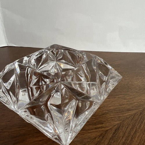 Candelabro votivo cuadrado Partylite 24 % cristal plomo 3,5" - Imagen 3 de 6