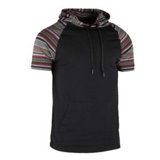 Men's Cotton Lightweight Casual Pullover Drawstring Hoodie With Pocket