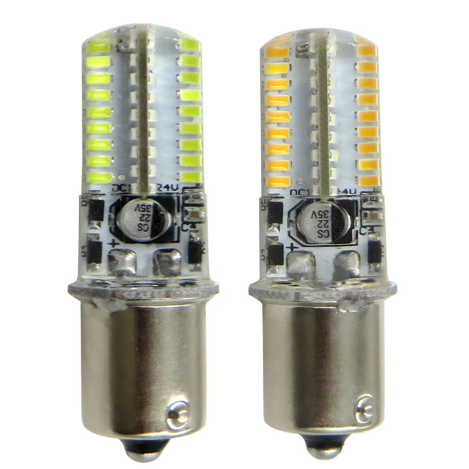 BA15S 1156 1141 S8 LED Car Boat bulb 3W 72 3014SMD DC12~24V Warm/White Lamp - Image 4 of 4