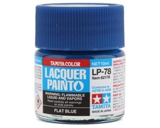 Tamiya 82178 Lacquer Paint LP-78 Flat Blue 10ml Bottle