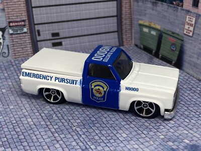 Hot Wheels 83 Silverado Cop Rods Bed Cover Custom Made RARE | eBay