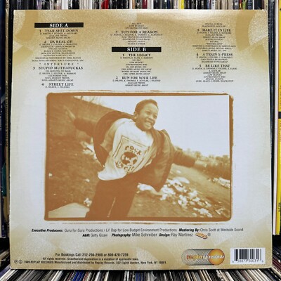 洋楽 Group  - A Tear For The Ghetto 2x LP GROUP HOME - A TEAR FOR THE GHETTO VOL 1 (VINYL LP) 1999 DJ