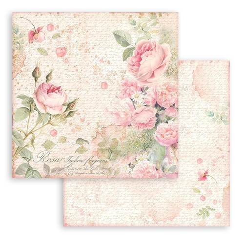 Stamperia - ROSE PARFUM - 12" X 12" - Bloc de papel de doble cara - 10 hojas - Imagen 5 de 12