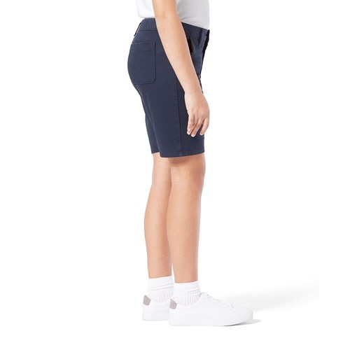 Levi Strauss Signature Gold Girls' Uniform Shorts, (New) Navy Blazer, 5 - Picture 2 of 3