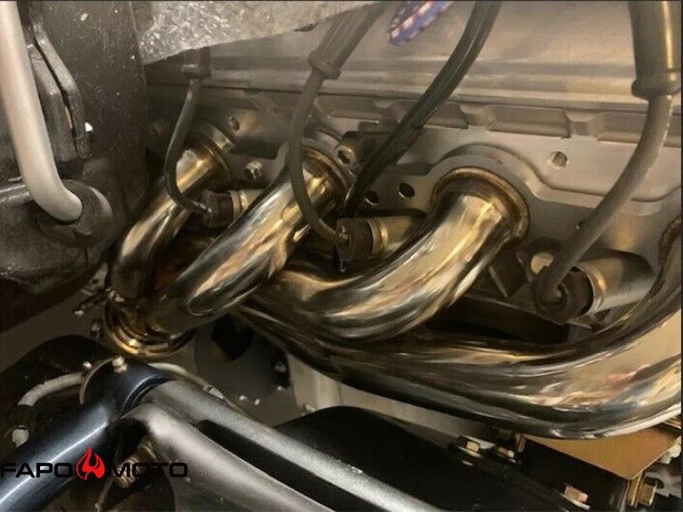 Cabezales FAPO para intercambio de conversión LS Oldsmobile Cutlass 442 F85 Buick Skylark Foto 2 de 4