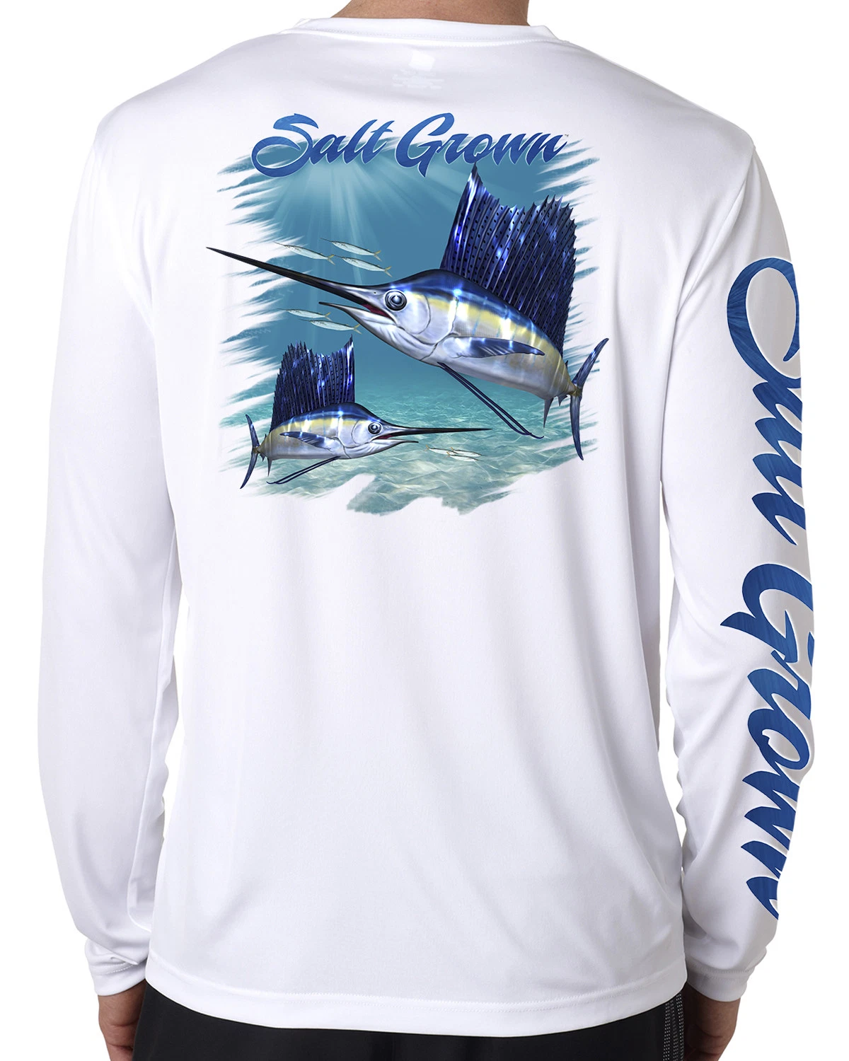 Salt Grown Saltwater microfiber fishing long sleeve life t shirt 50+ uv sailfish
Opens in a new wind