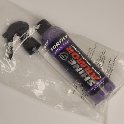 Shine Armor Auto Waterless Wash Shine Ceramic Coating Sealer 8 fl oz New Sealed